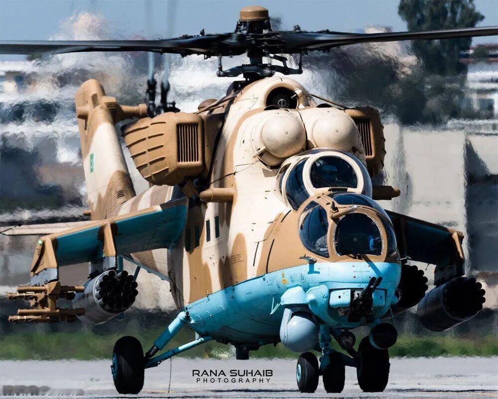 小巴从俄罗斯购进的米24改进型米35