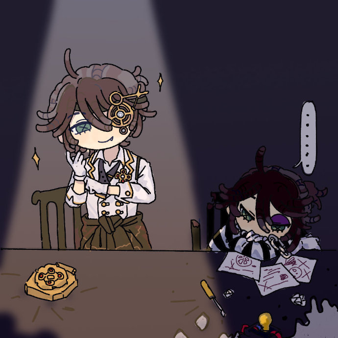 选择的道路不一样会进化成不同的卢卡#第五人格# ​​​