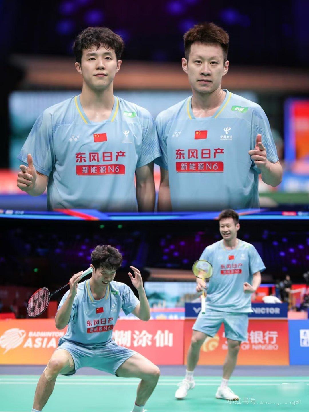 梁伟铿王昶vs何济霆任翔宇梁王组合无缘亚锦赛4强中国羽毛球队国羽男双内战太精彩啦