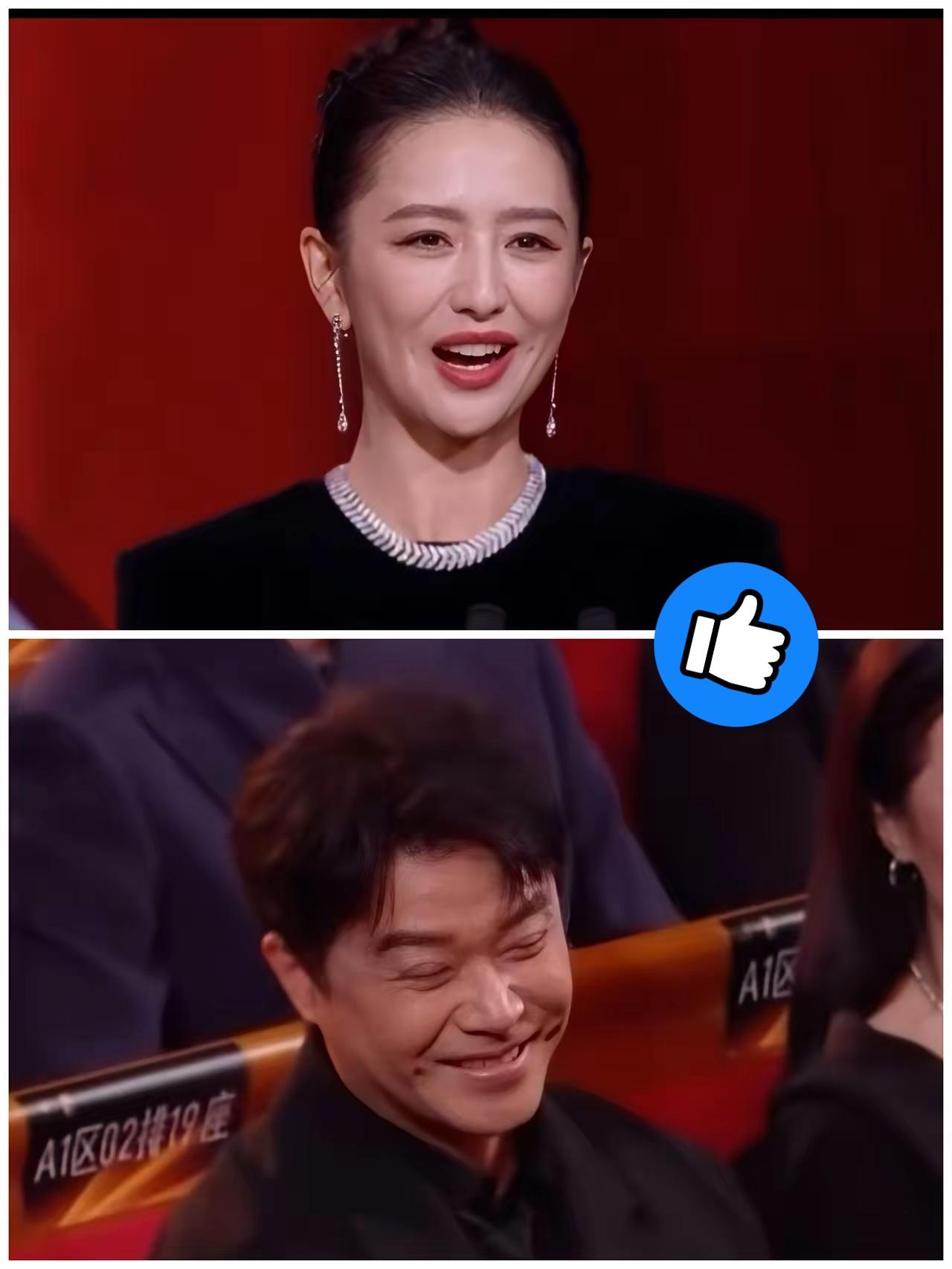 金鸡奖最甜前夫前妻！佟丽娅发言时，陈思诚的笑容藏不住了
 
谁看金鸡奖这段不嗑到