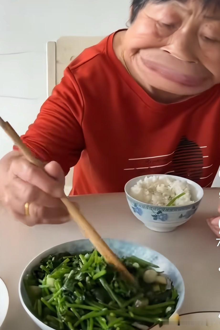 讨厌！特别是吃饭在盘子里翻菜的坏毛病，让人看了心生厌烦！

一盘青菜在里面翻来翻