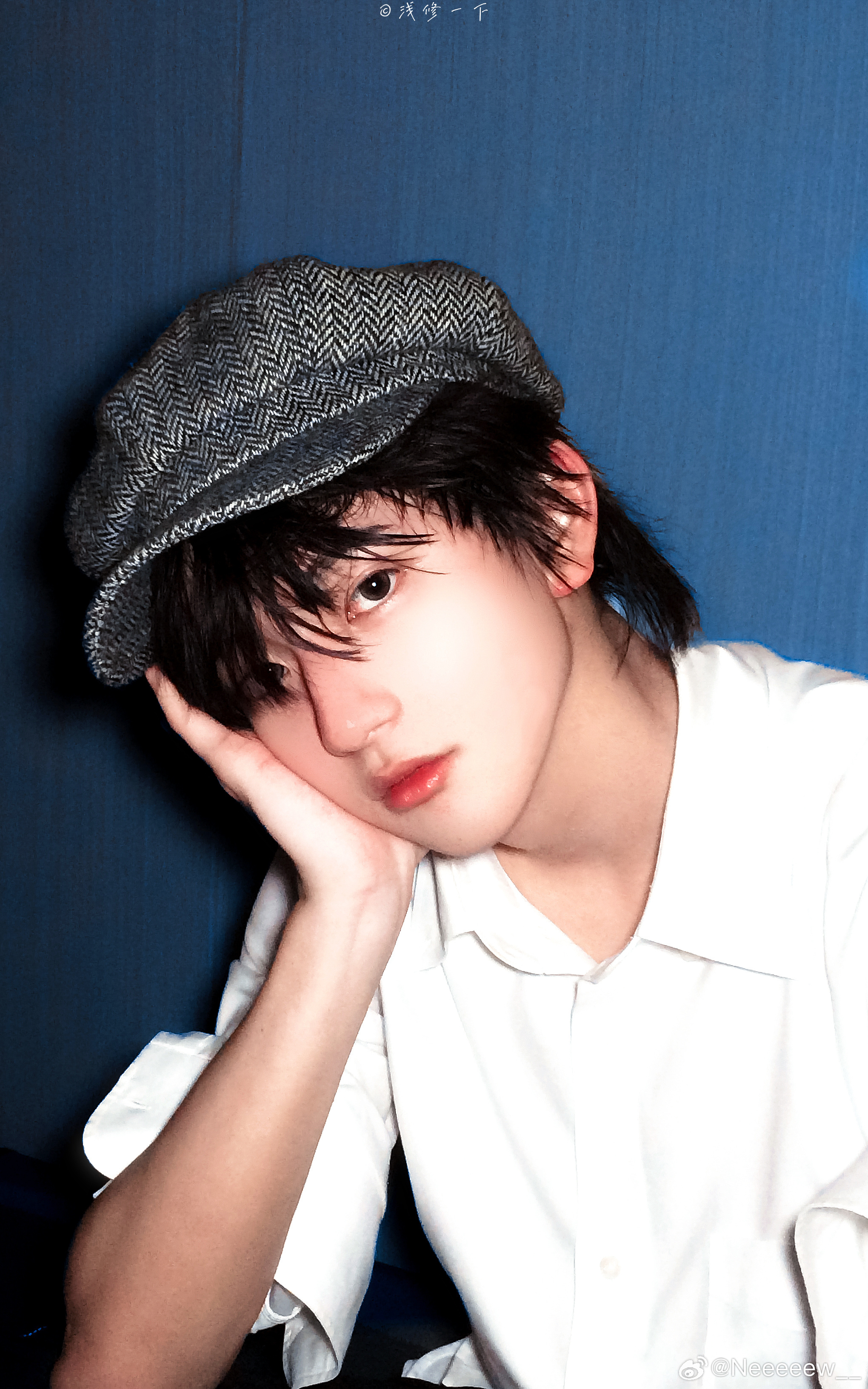 穆祉丞  穆祉丞等待一切重来 🍊穆祉丞 橙粉色 希望你往后的日子里，漂亮的眼睛