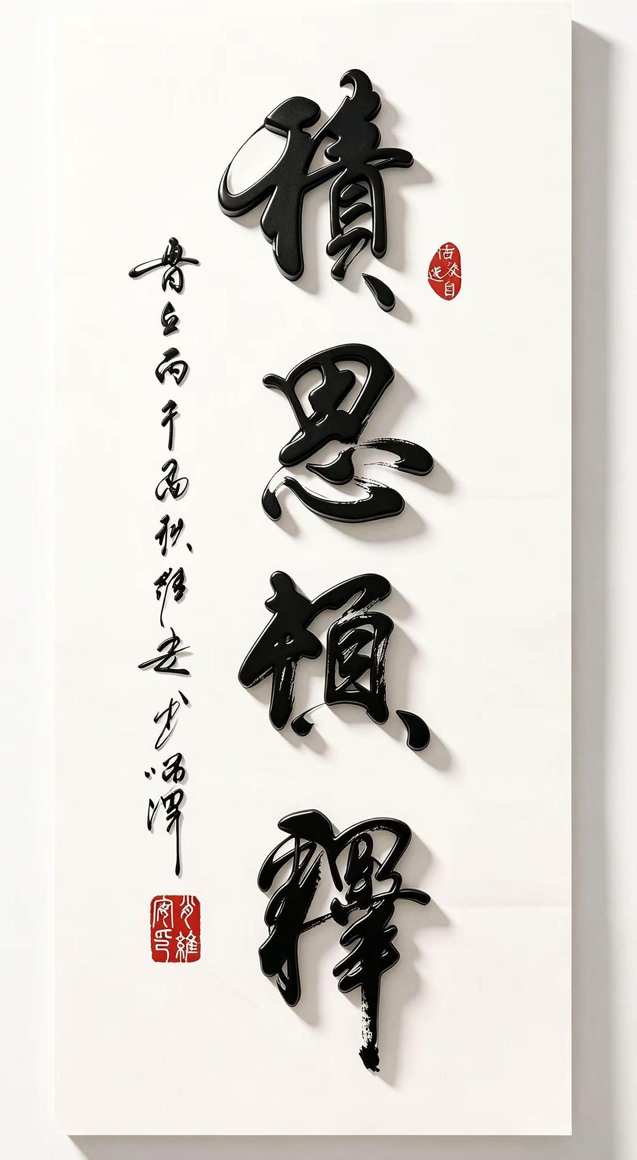 维安书法作品展示