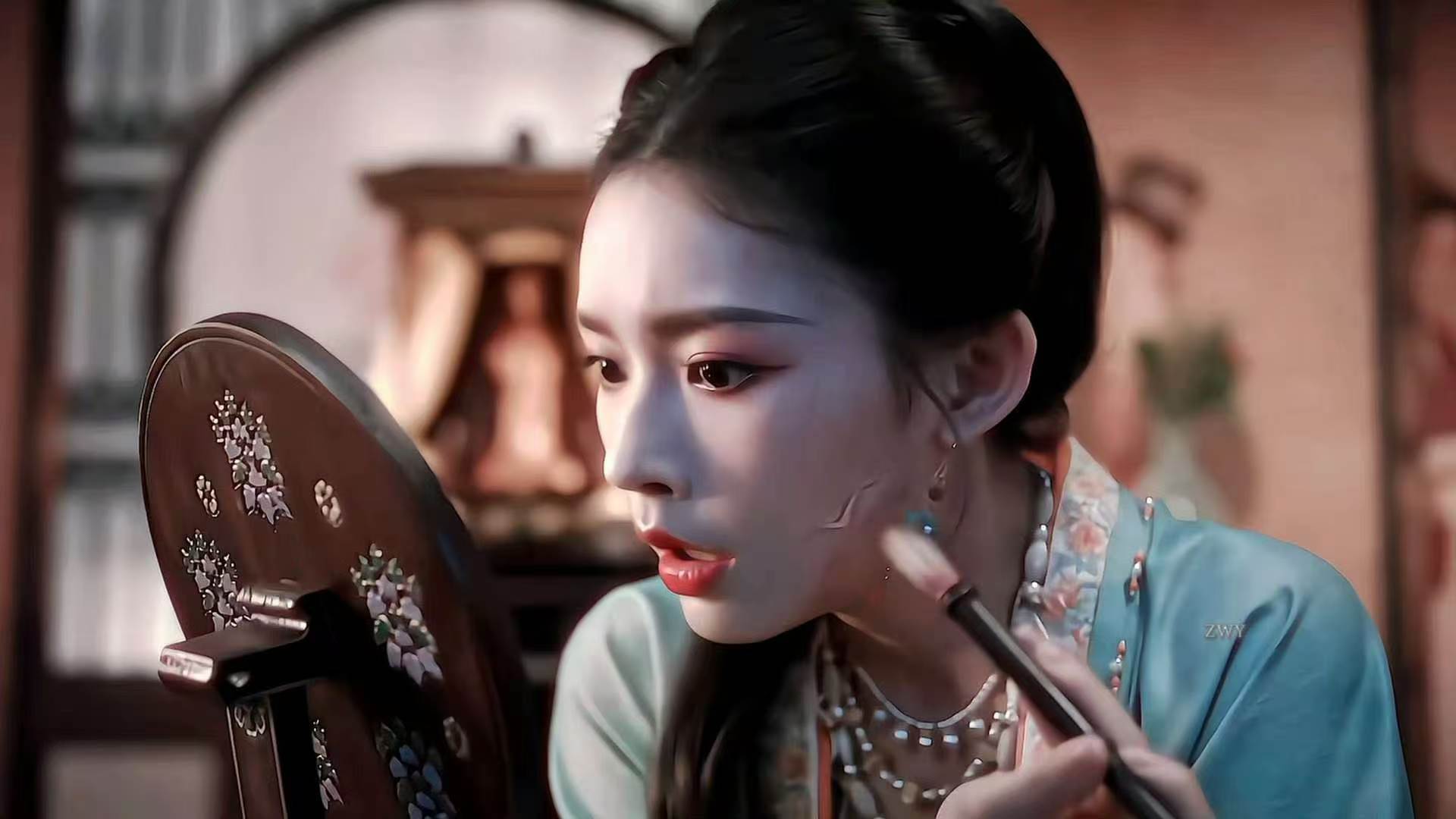 林允我的新鬼蜜 看完预告我直接不敢照镜子了！林允那个易容换脸的画面太有聊斋内味儿