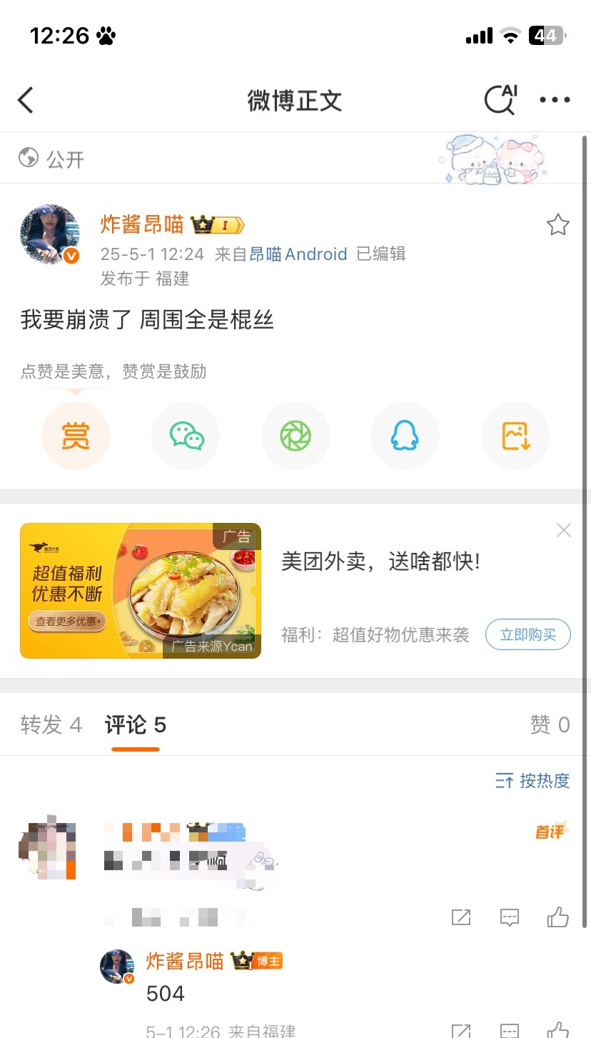 504缺人都是猪毛 快来[苦涩][苦涩] ​​​