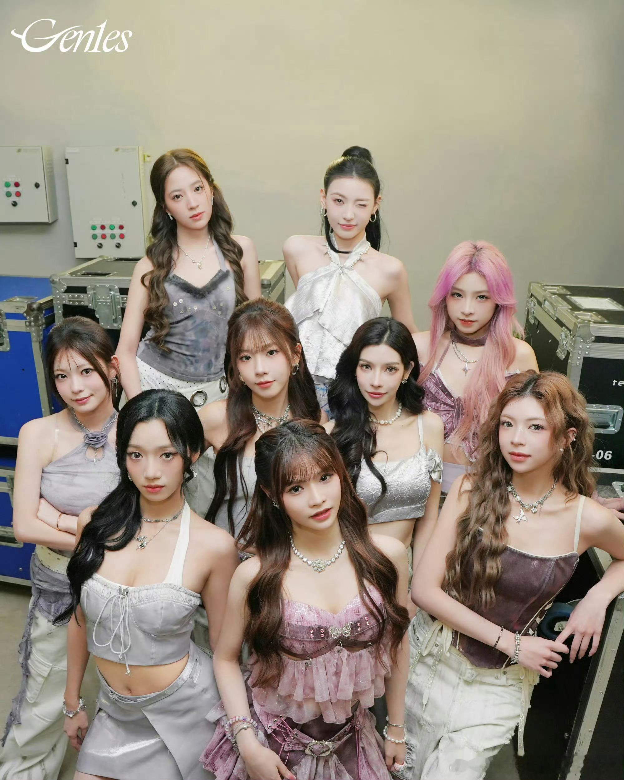 创亚1出道的精灵少女Gen1es宣布提前解散 这个团还没有咋活动过吧 