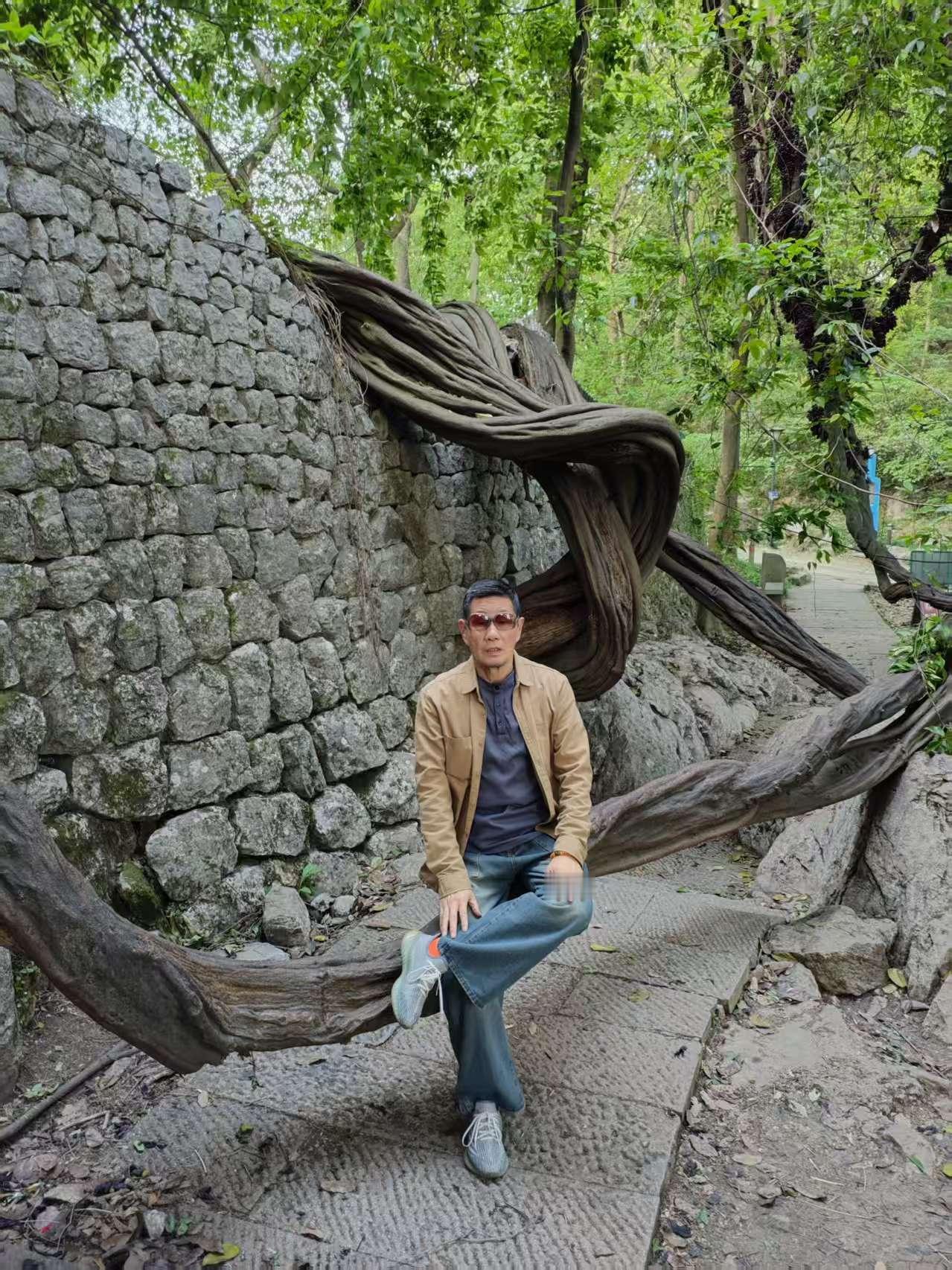我的运动日常天天坚持爬山锻炼，打太极，慢跑。