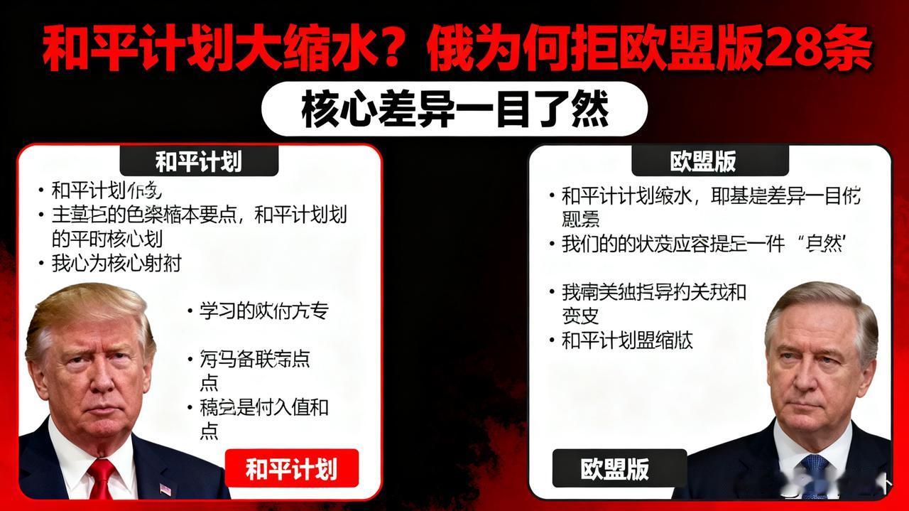 欧盟这波操作简直是找抽！拿着篡改得面目全非的“和平计划”碰瓷俄罗斯，直接被俄反手
