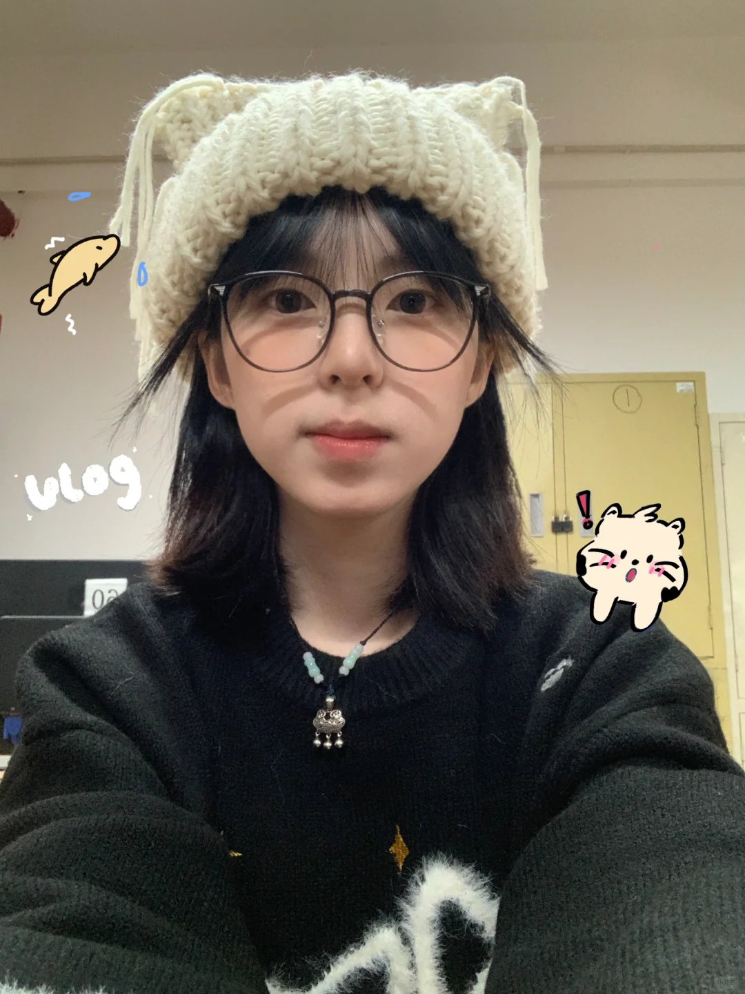 今天是毛绒小猫
