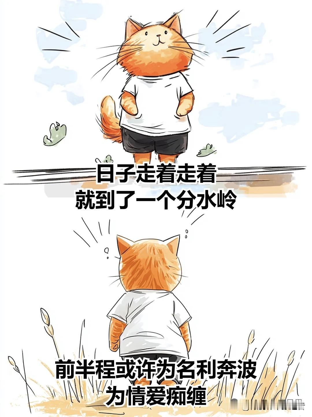 治愈漫画 I 人生下半场，拼的是健康，比的是心态漫画治愈时刻