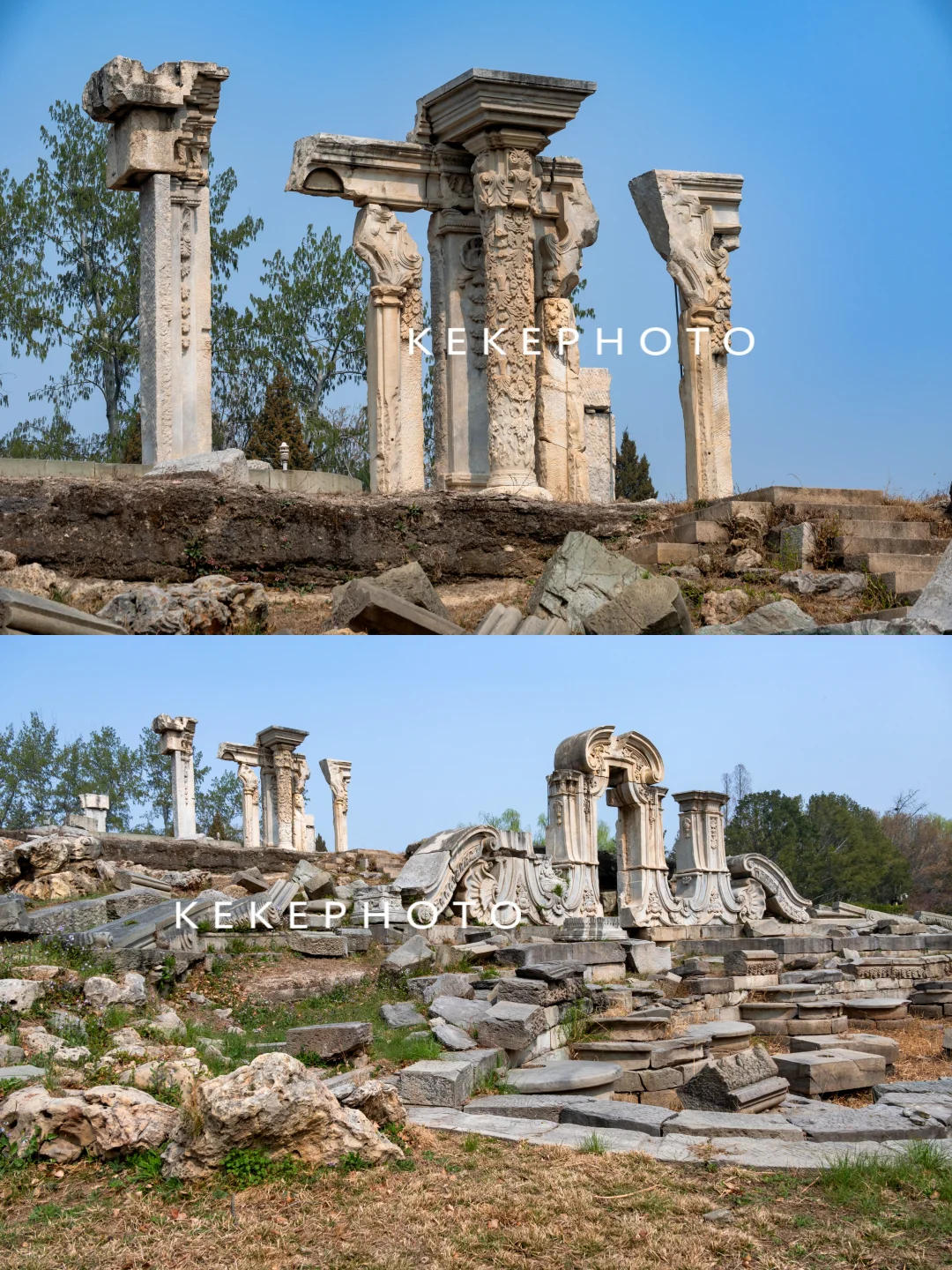 不愧是万园之园，快速打卡圆明园西洋楼遗址