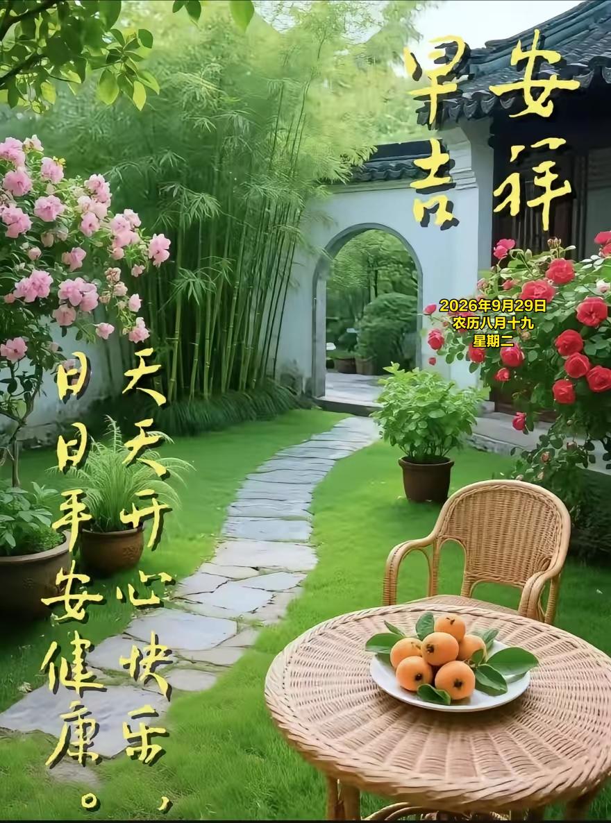 2026年9月29日 农历八月十九 星期二
 
农历八月十九，秋意渐浓，各地留存
