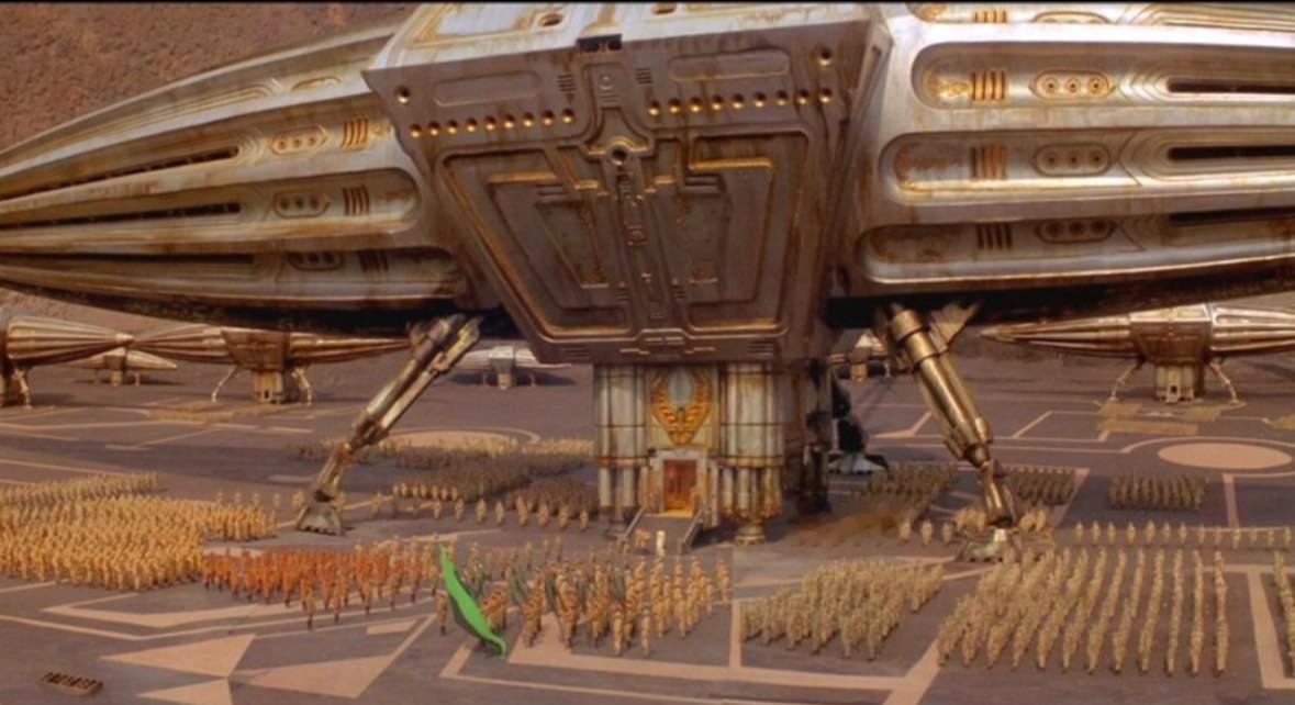 1984年版《沙丘》的场景模型 