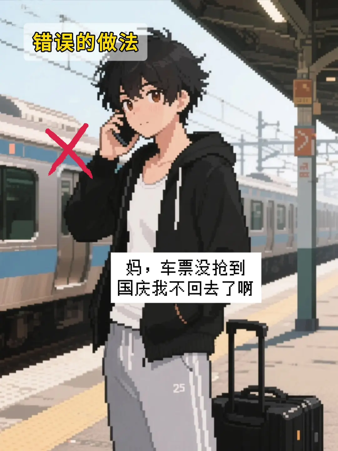 “当我知道我下午五点要去见你，我从两点就开始期待 了”