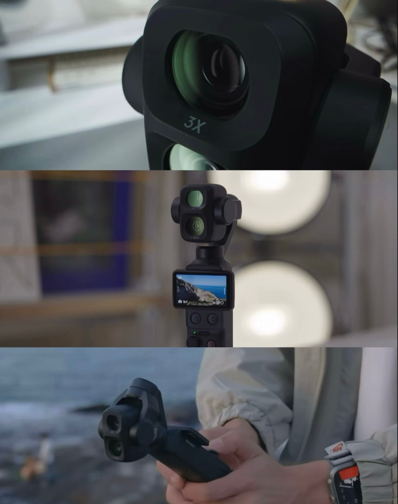 简单来说这次Osmo Pocket 4 Pro 的核心升级可以概括为以下五点双摄