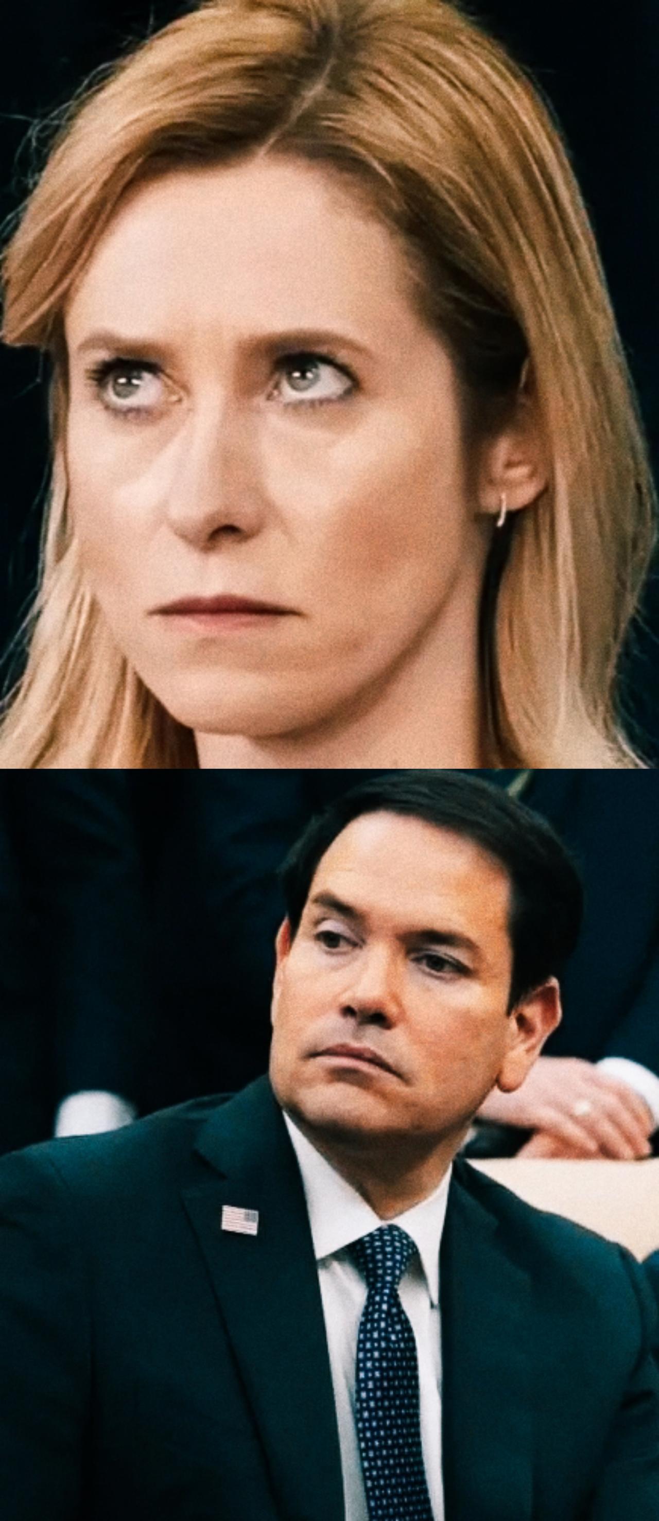 鲁比奥和卡拉斯两人如果辩论的话，谁会赢呢？
卡拉斯翻白眼的眼神是不是就可以把鲁比