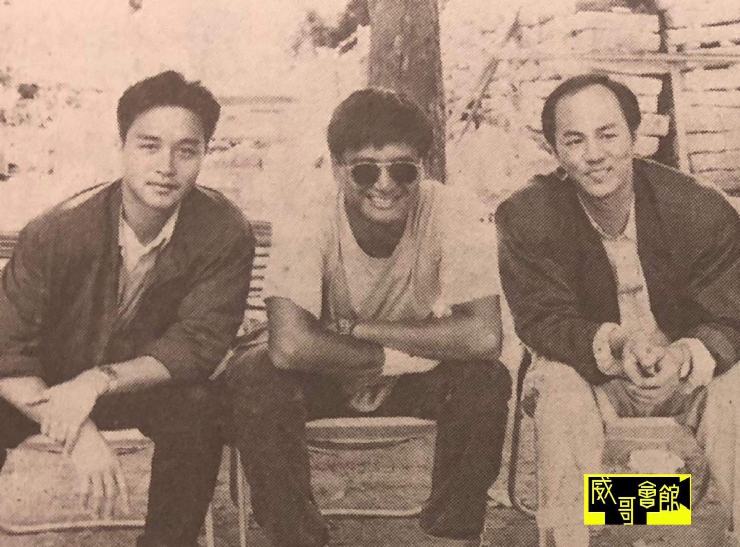 张国荣[超话]   1987《英雄本色》Ⅱ探班 ​​​