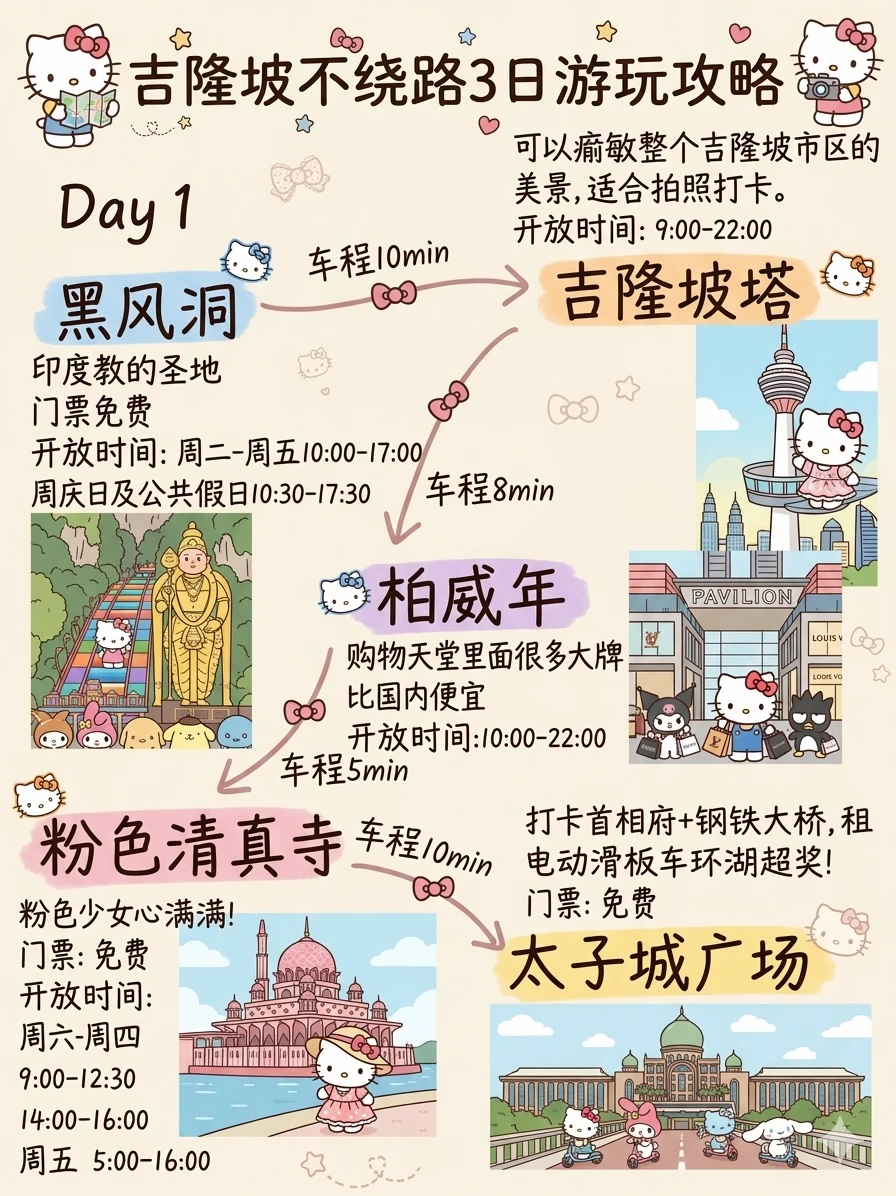 2026吉隆坡保姆级攻略✨第一次去直接闭眼冲！