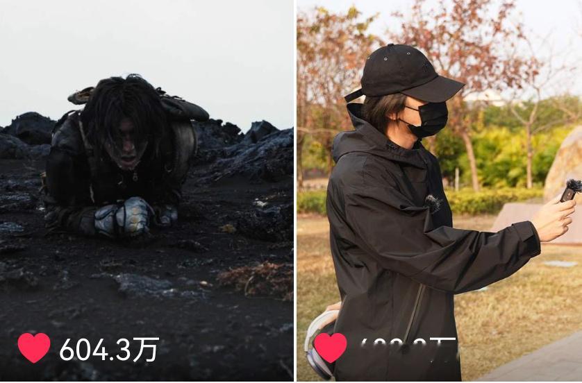 蔡徐坤单月涨粉超160万了，而且主页全是作品，没跳过抖舞没跟过热点。 