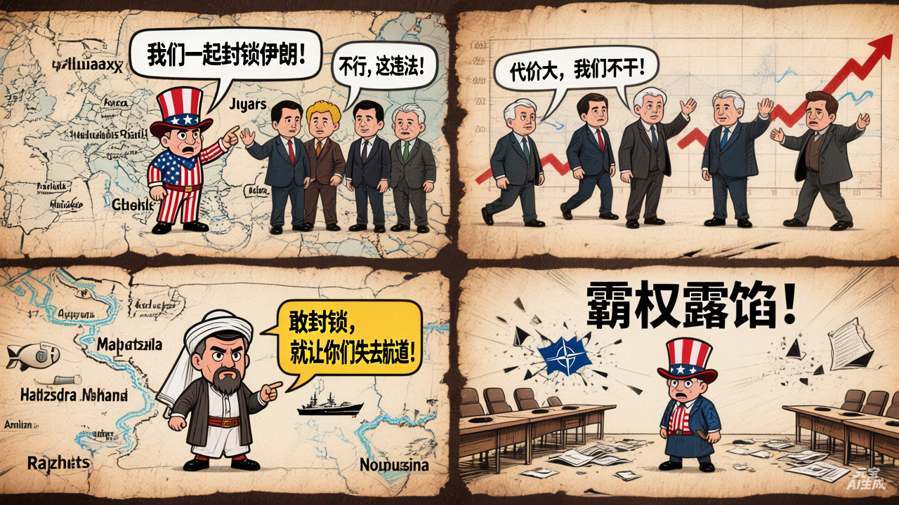 北约先跑了老大刚要掀桌开战，小弟们当场集体跑路，北约当众集体“跳车了，说好亲密无