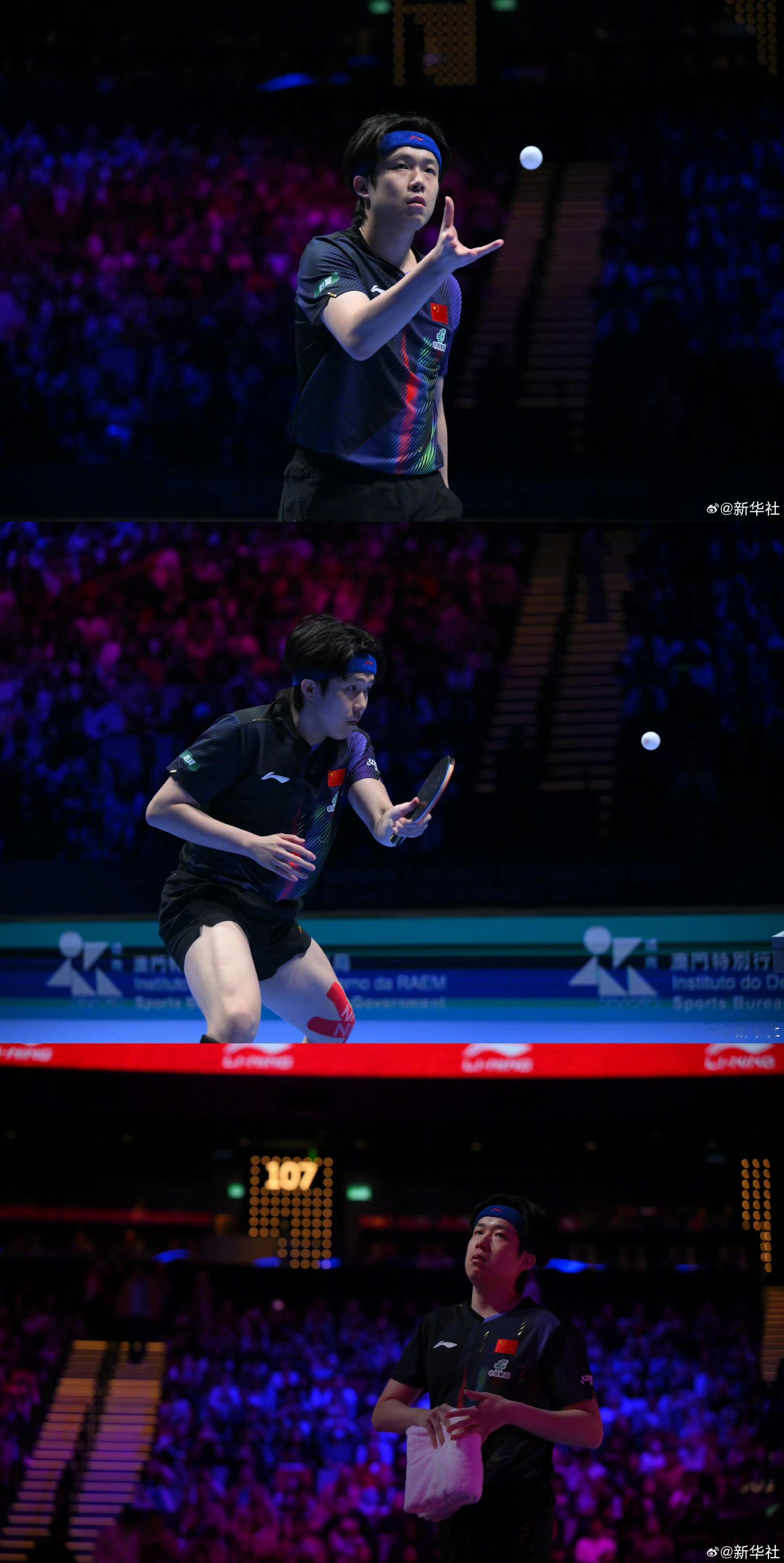 身兼三项是常态，逆转翻盘是日常，王楚钦带着对乒乓的纯粹热爱，在赛场之上步履不停，