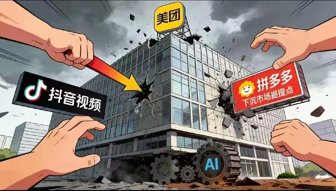 跌破5000亿！美团被穆迪敲警钟，AI时代成为loser？

2026年开年，美