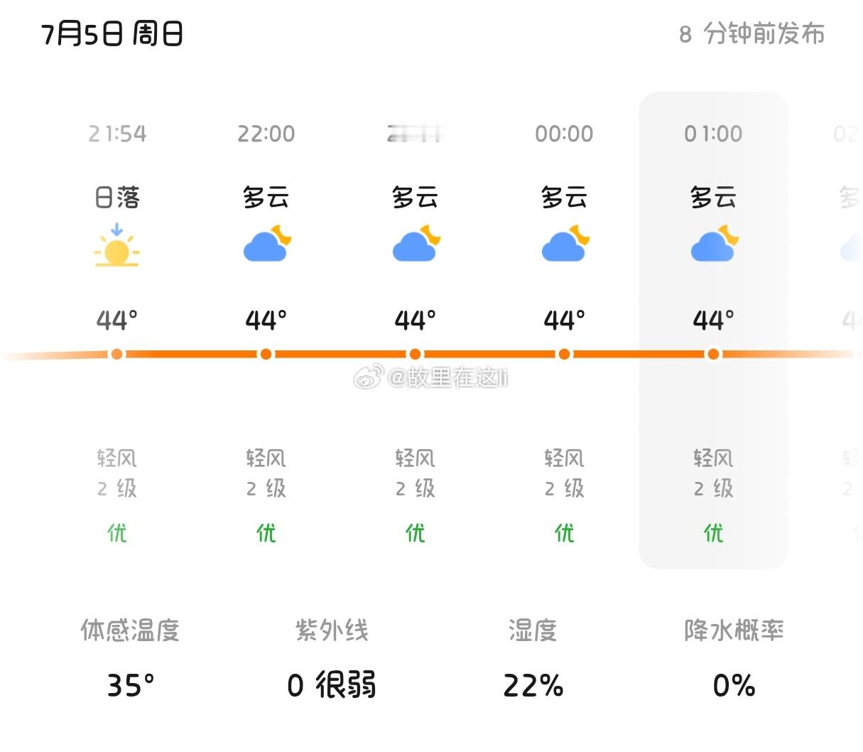 早上好啊～已经被今儿的天气预报吓得要睡着了