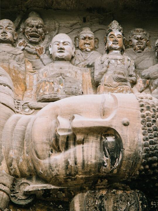 安岳石刻卧佛院｜「左侧卧佛」的孤例