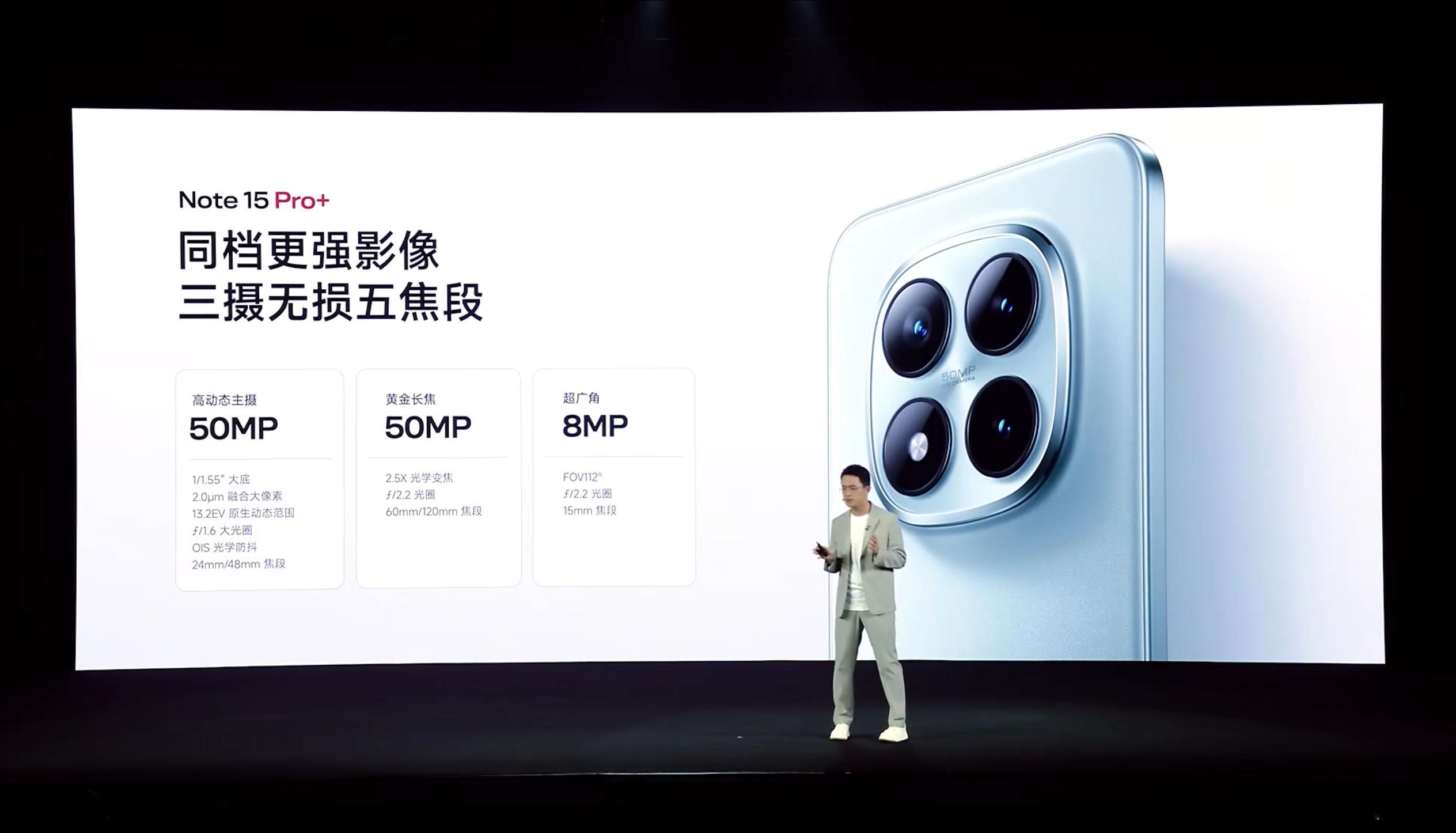 REDMI Note 15 Pro+ 前置 32MP（豪威 OV32D，1/3.