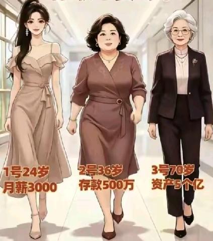 如果这三位女士都能嫁给你，让你挑选的话，你会挑谁呢？这个问题是网络上的一个梗，意