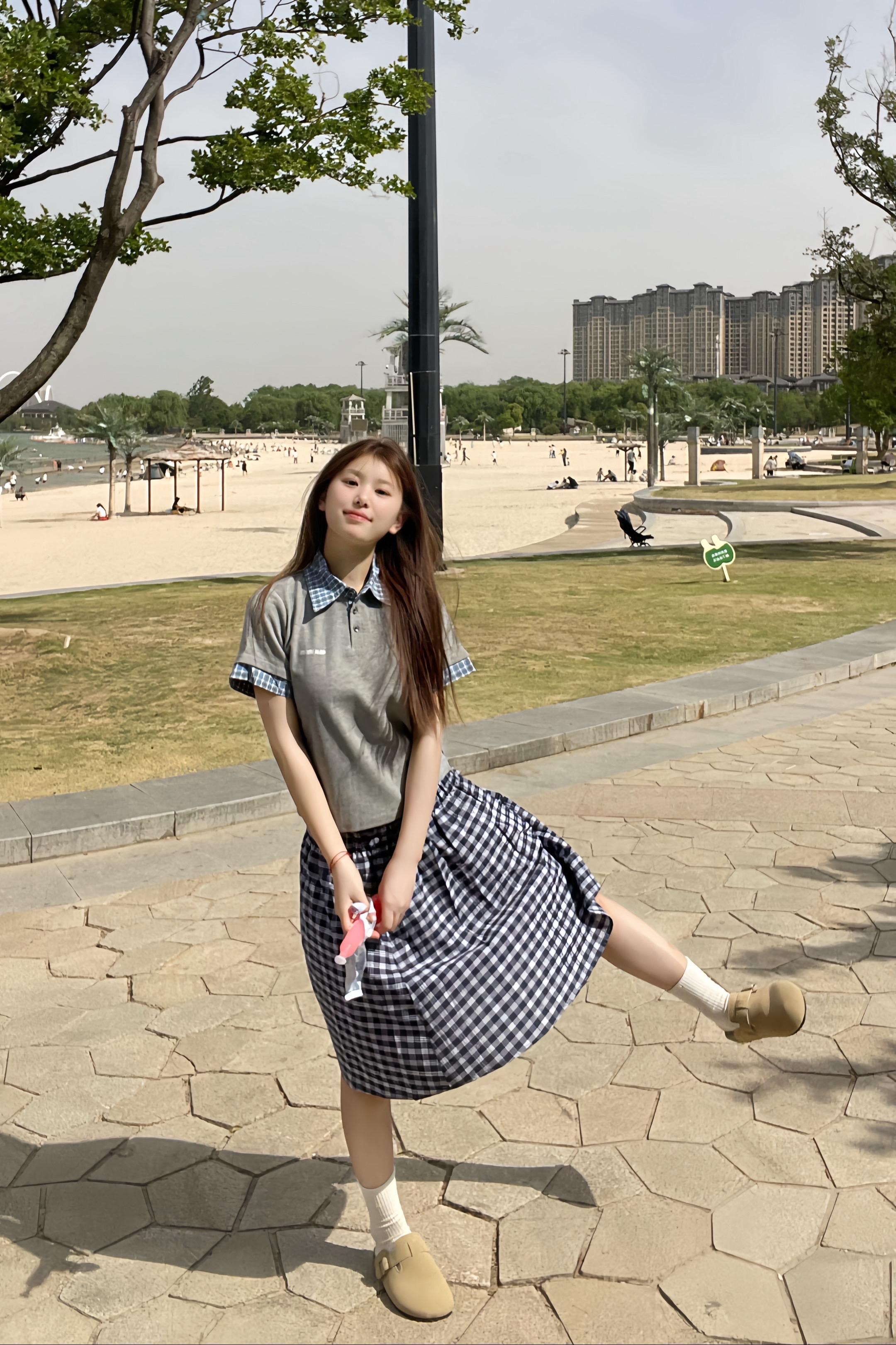 今天有点热～野生阿子