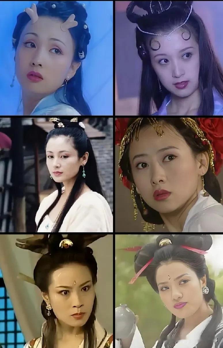 《春光灿烂猪八戒》里的美人，当年真是各有各的惊艳法！
 
尤其是翁虹演的猫妖，绝