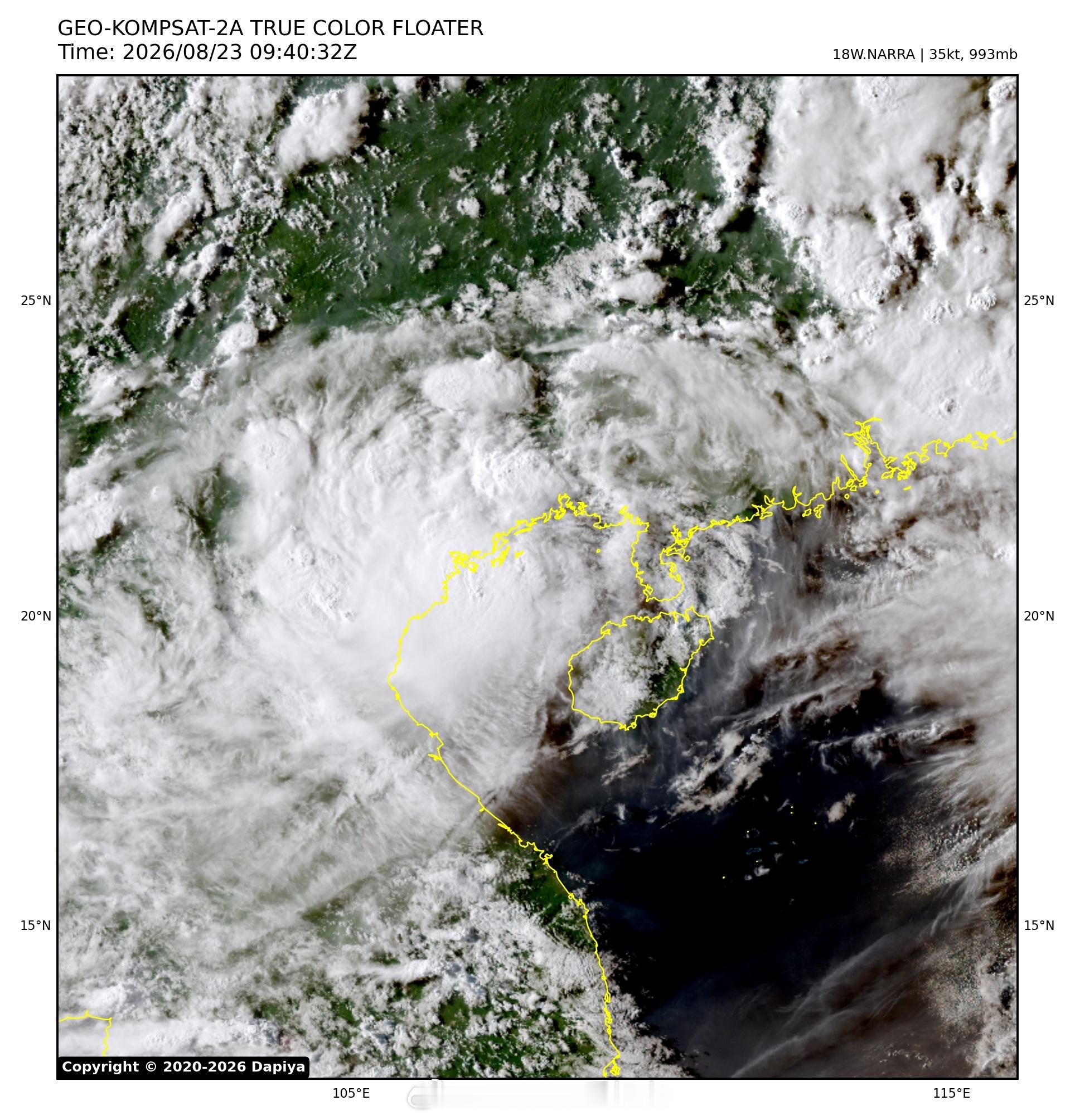 台风【台风蓝色预警持续/台风沙德尔公报】今天18时，中央气象台继续发布台风蓝色预