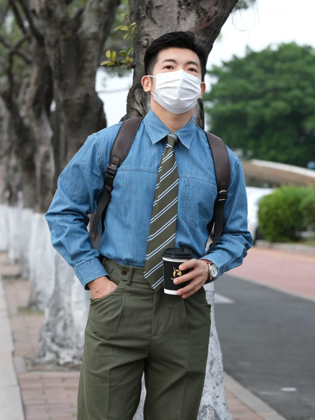 今日面试穿搭｜一套做到清新不失质感✅