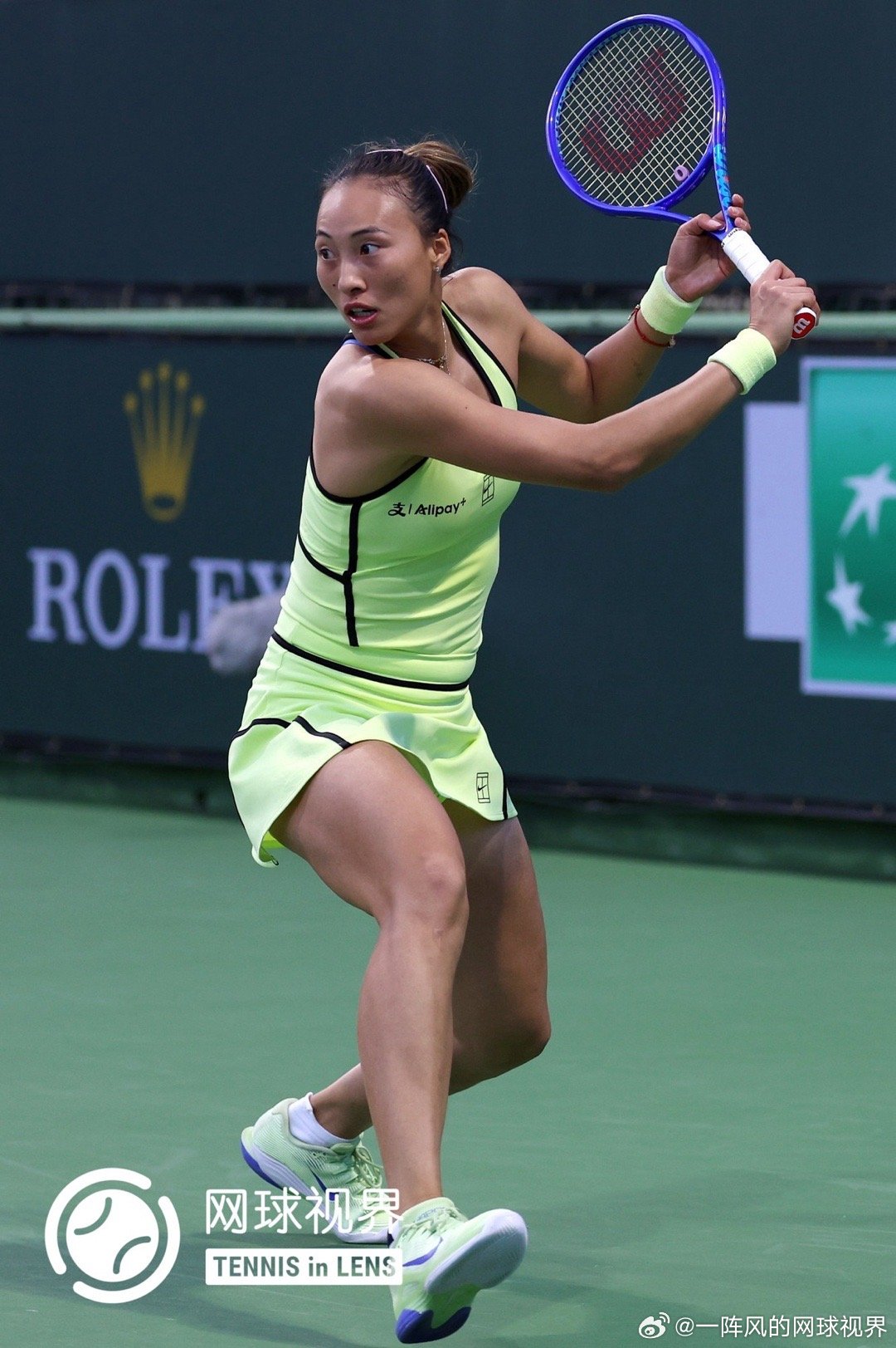 郑钦文在印第安维尔斯首场比赛中0-2不敌鲁季奇。赛后采访中她说今天输球的几个主要