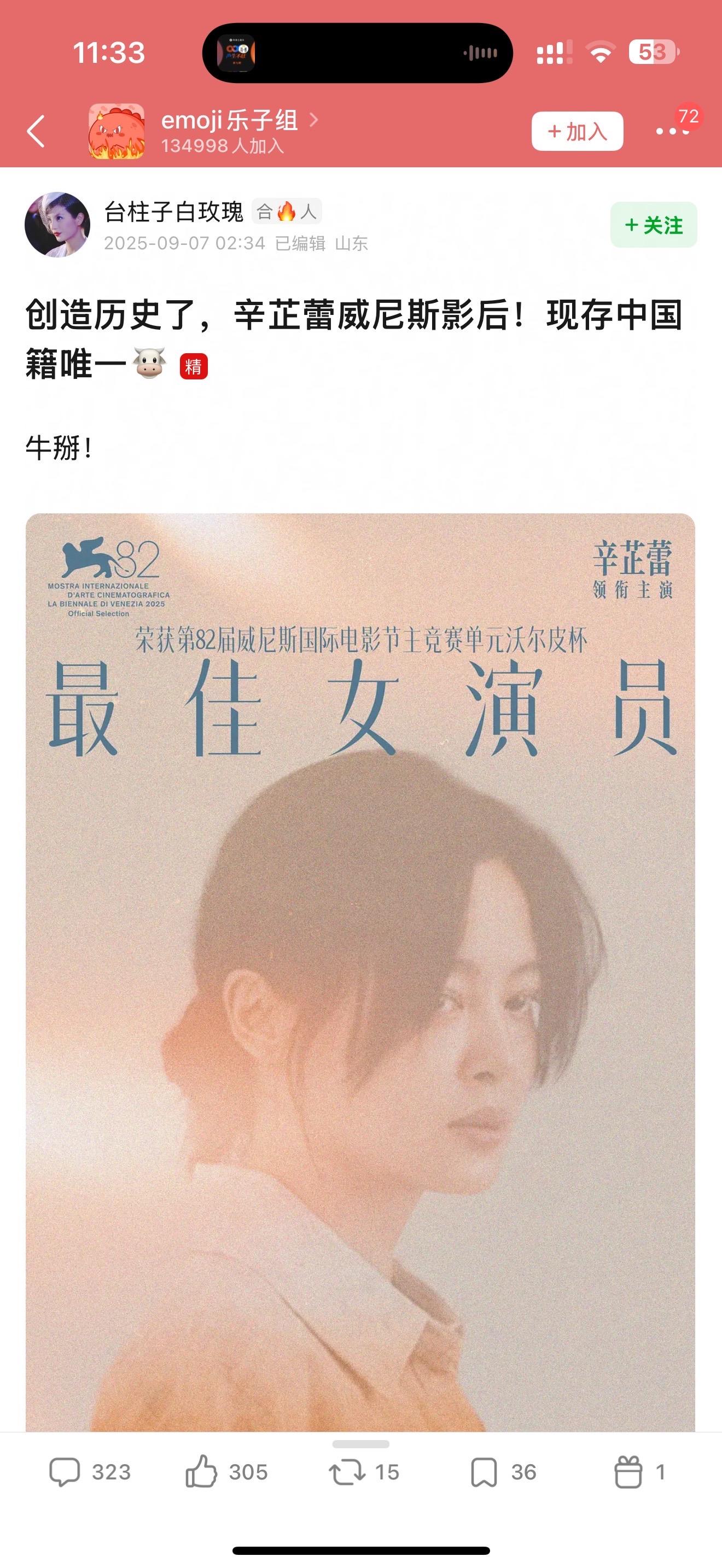 日掛中天 辛芷蕾