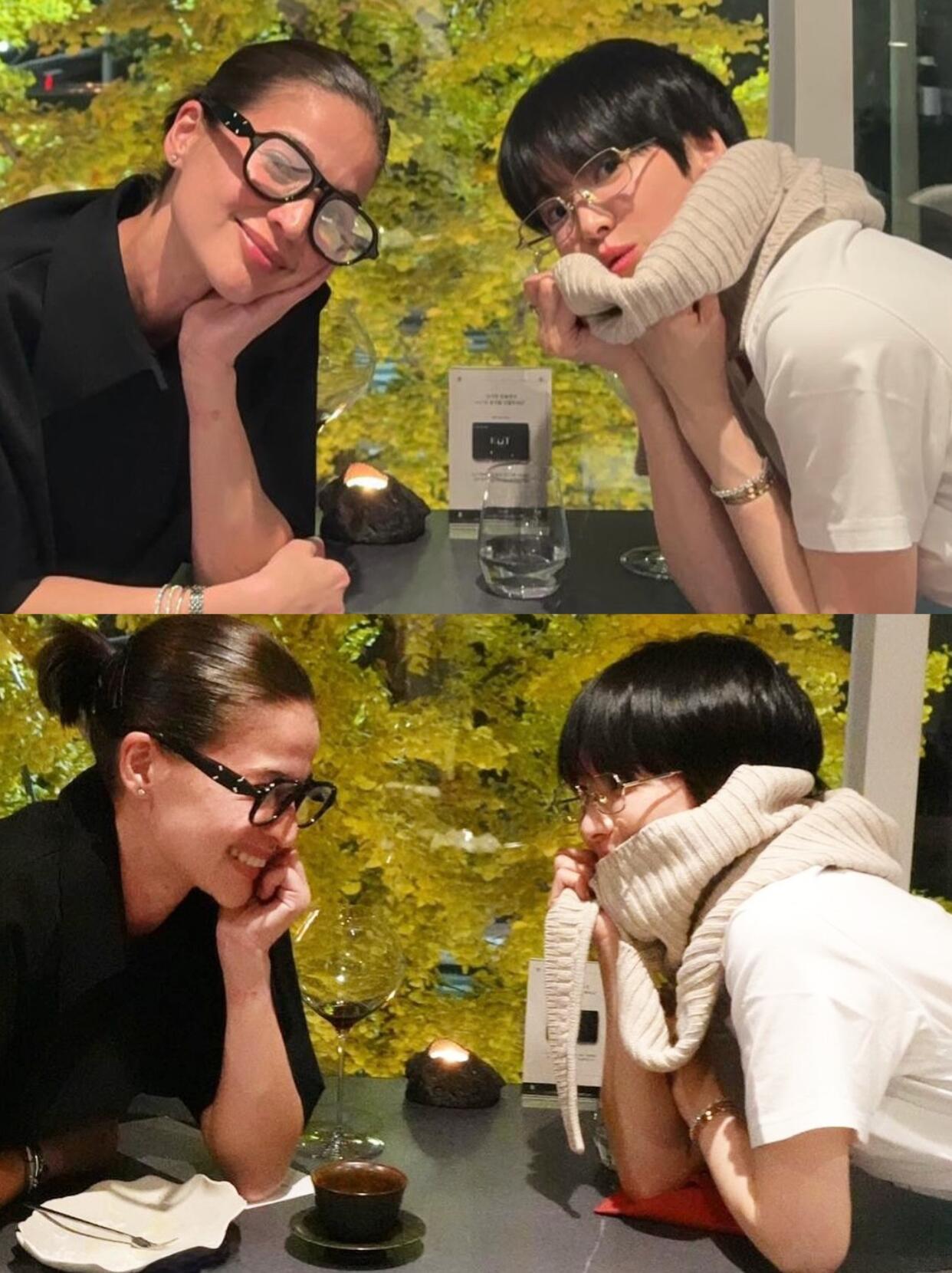 宋慧乔实力诠释了什么是脸是最重要的时尚单品，短发真的利落英气