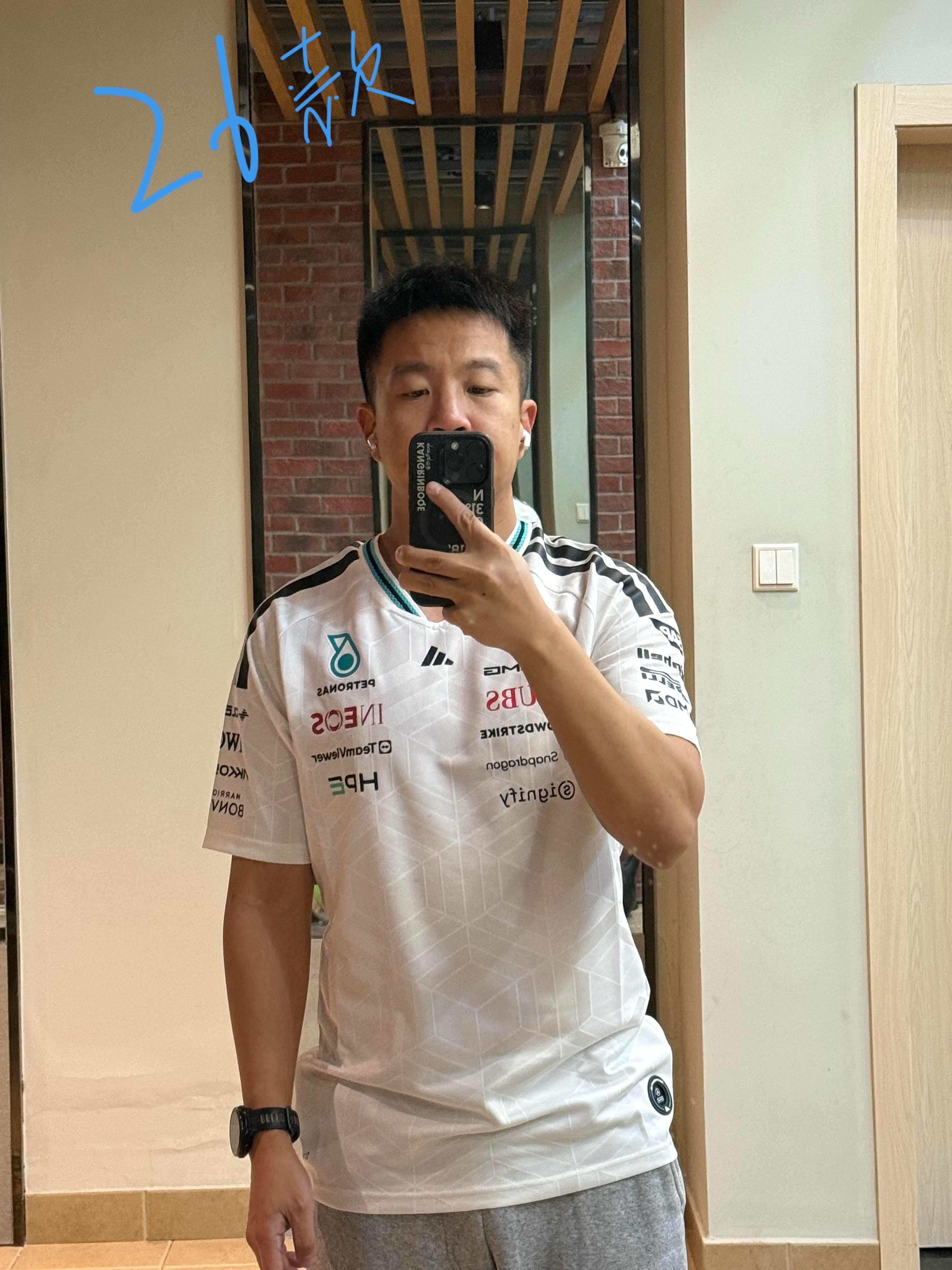 新款梅奔队服上身，大家觉得如何…f1