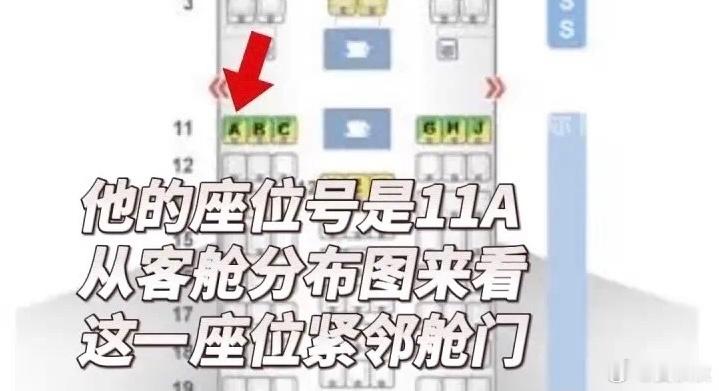 幸存者座位印度空难，唯一幸存者坐在波音787的11A。而最近几天，关于这个11A