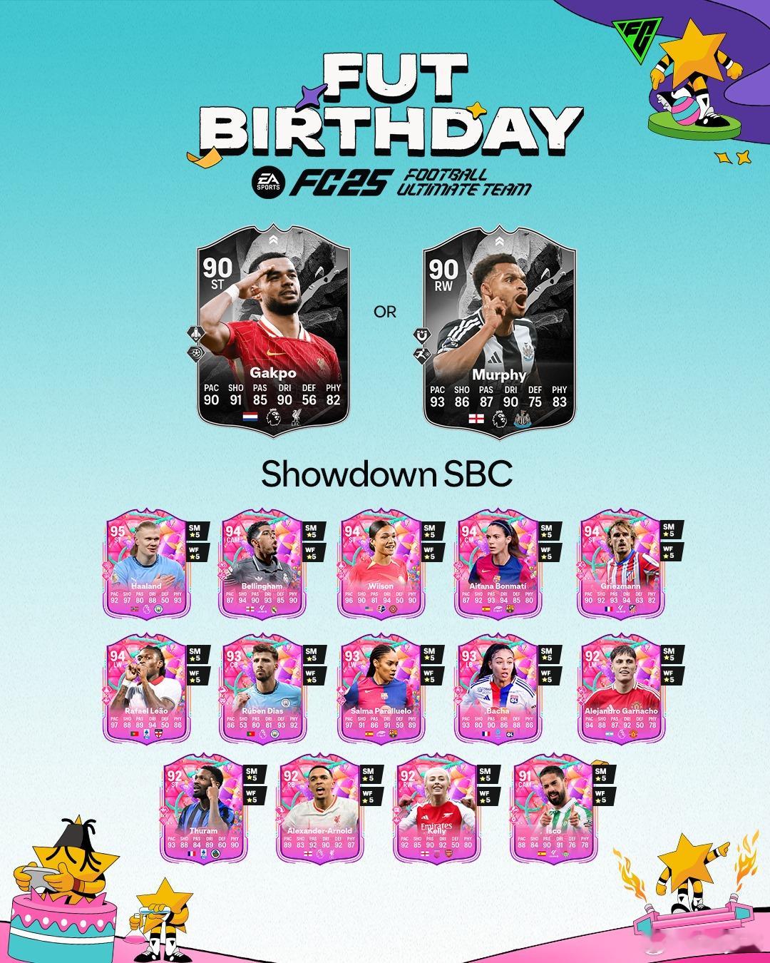 加克波 & 墨菲的对决SBC已上线。FC25 ​​​