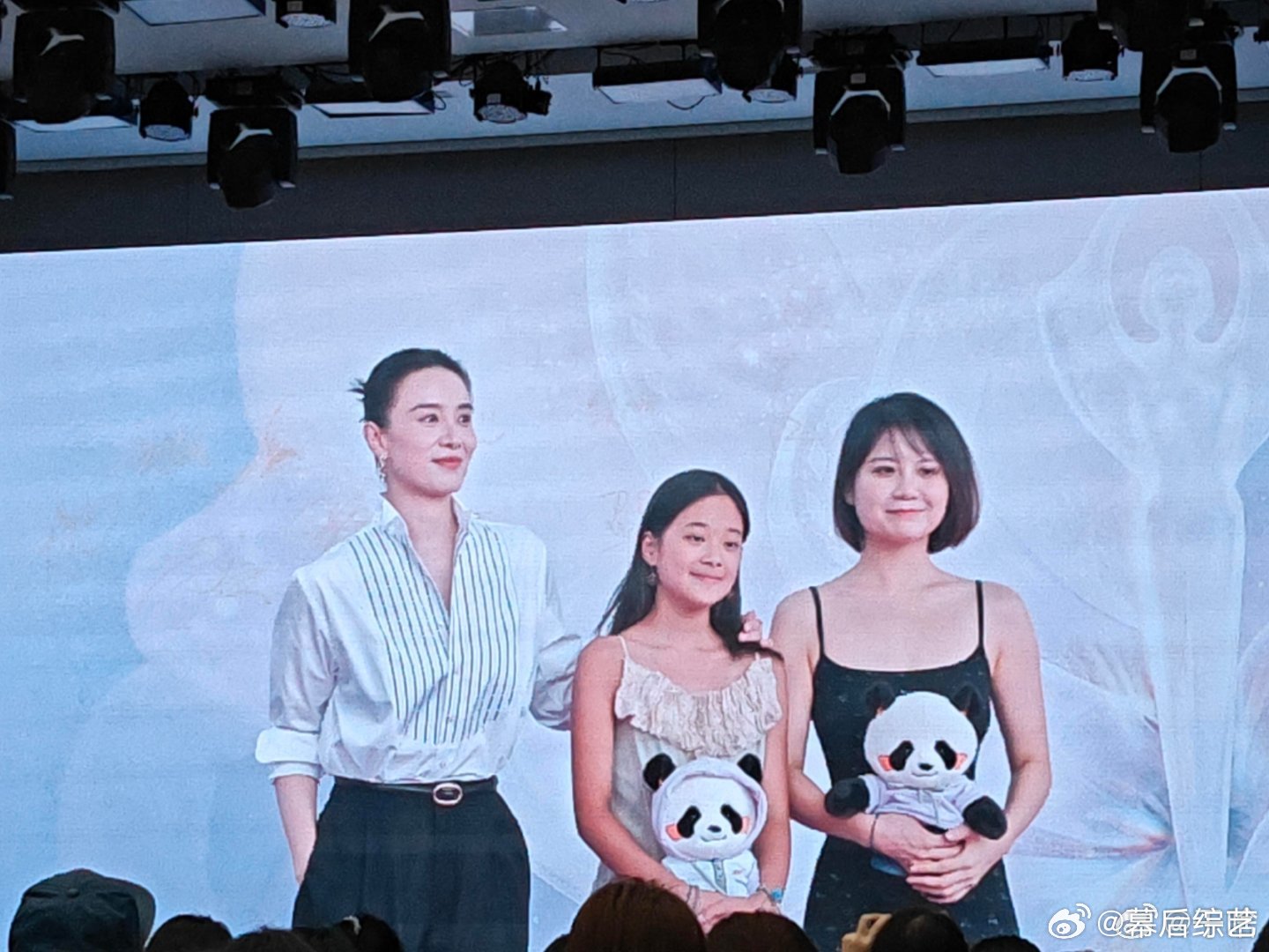 宋佳梅婷女儿一起走红毯一位是演艺圈实力派大前辈，一位是灵气满满的新生代小演员，同