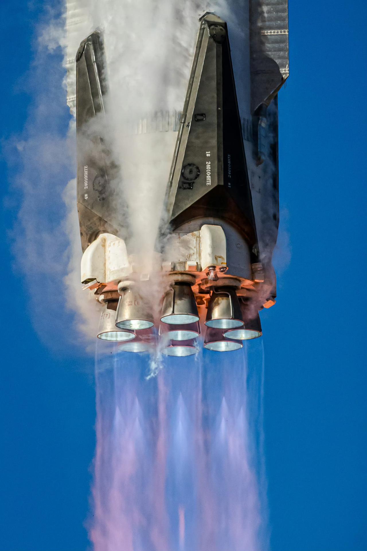 长征十二号甲火箭喷口特写[灵光一闪]