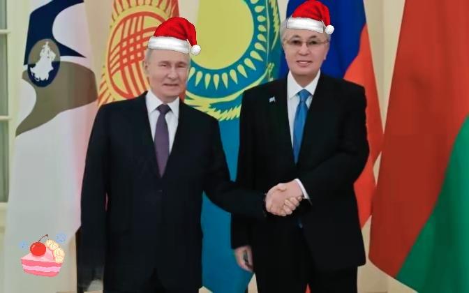 12月21日，哈萨克斯坦总统刚离开日本，并没有回国，而是直接飞到了俄罗斯，高市早