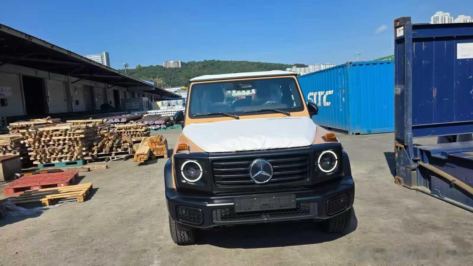 G450D全球限量460台型号 1980S科罗拉多米色准备回国！白色也已经到港！