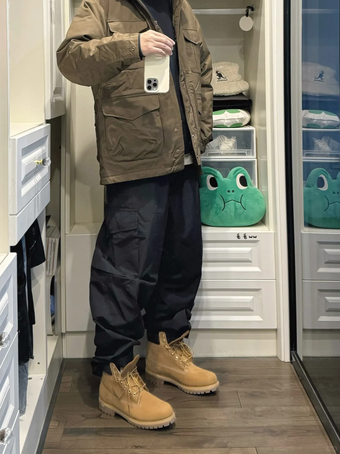 户外工装｜大黄靴穿搭