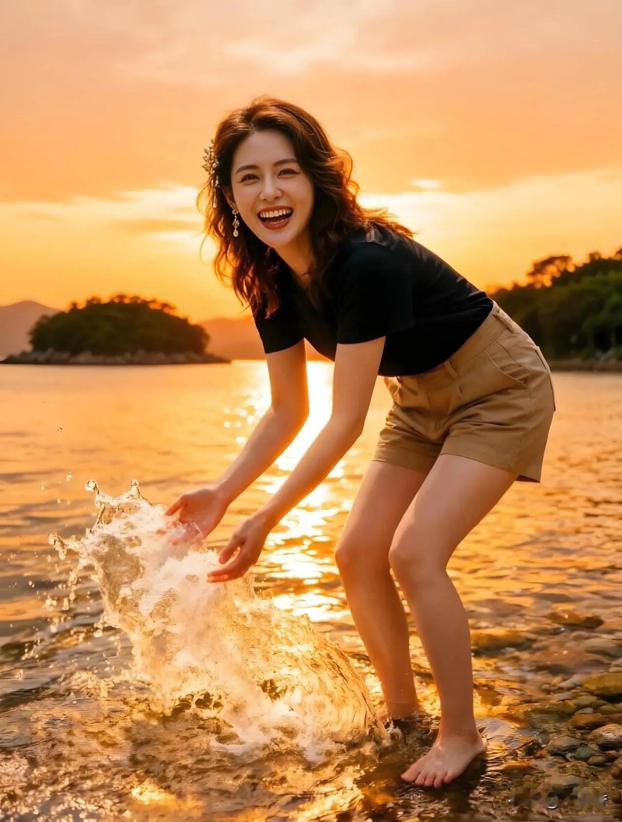 悬崖的边界很清晰

所以我们不会靠近

但是水的世界比较模糊

水温柔且没有棱角