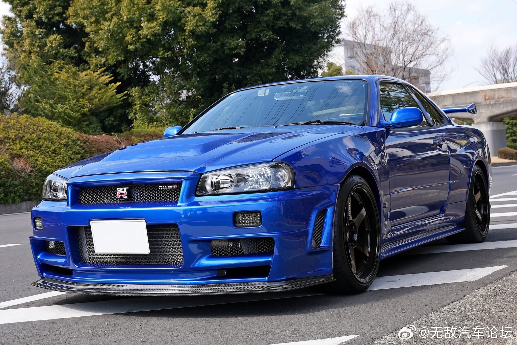 Bayside Blue！NISSAN（日产/日產）Skyline BNR34 