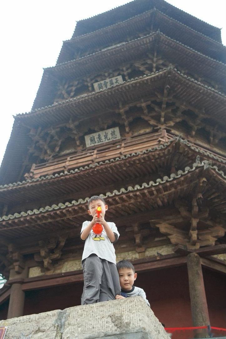 世界第一木塔我们来过啦~~~塔好，周围环境……安康山西行 朔州·应县木塔(佛宫寺