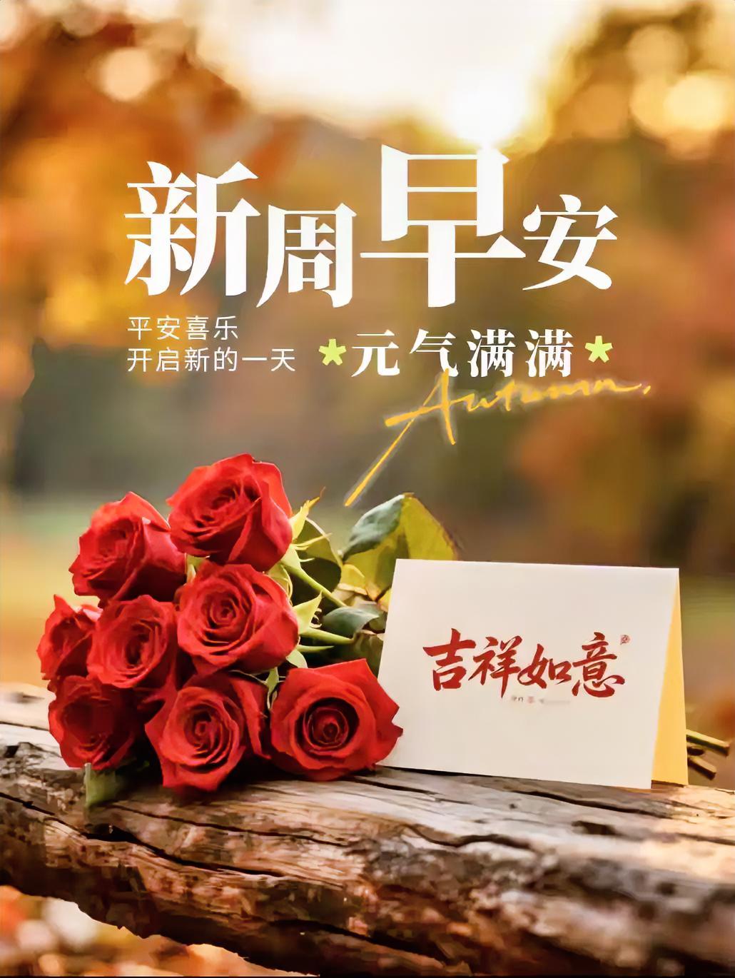 人越快乐，磁场越强，运气越
好。
新的一周，继续奔走在自己的
热爱里，
边努力边