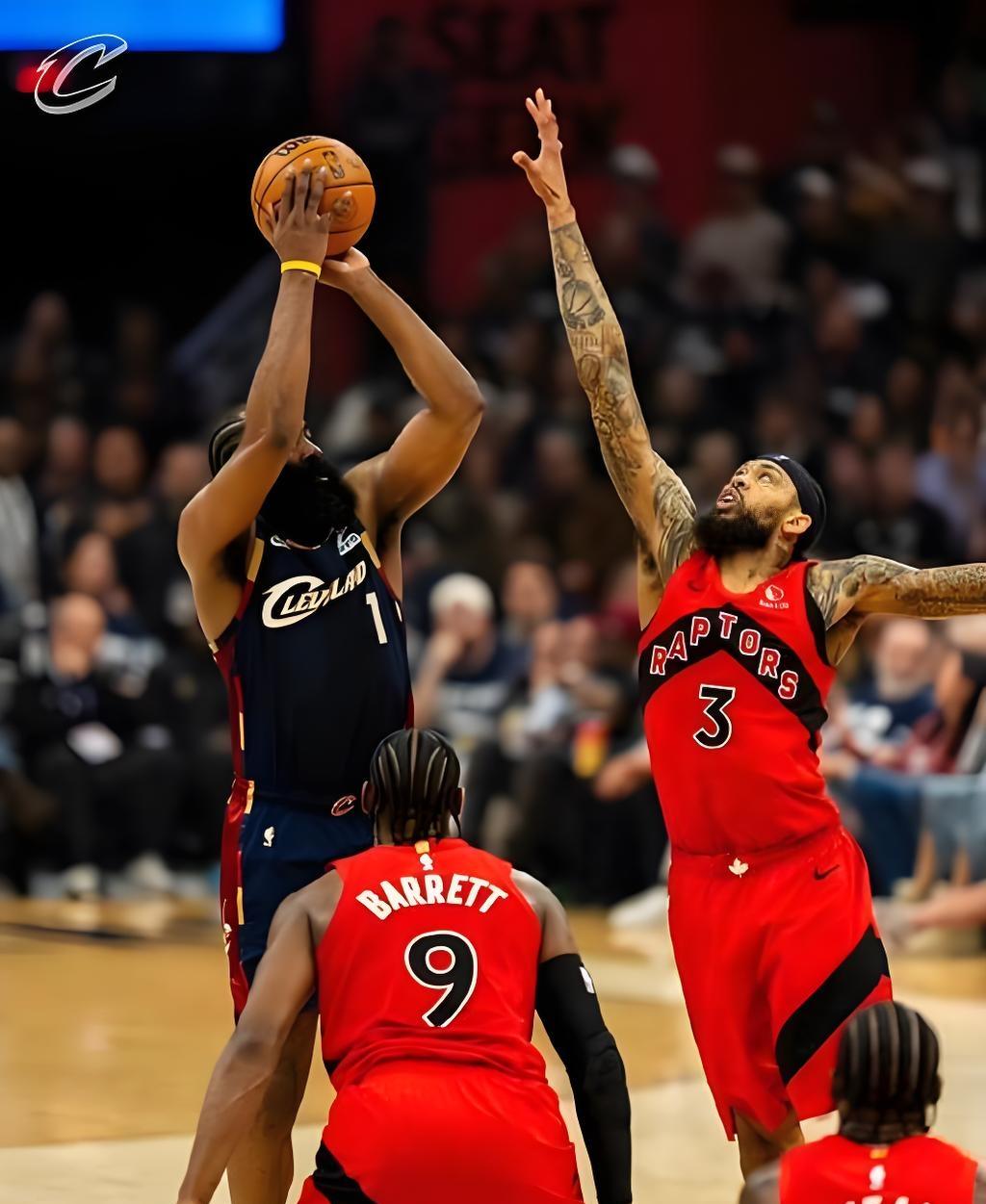 半场领先6分！骑士把猛龙打成“失误教学局”，英格拉姆6中0真带不动

半场54-